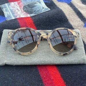 Round Matte Tortoiseshell #M Sunglasses